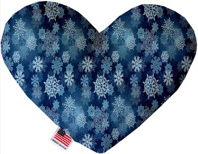 Dog Plush Heart or Bone Toy, "Winter Wonderland Group"