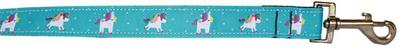 Dog & Cat Nylon Collar or Leash, "Unicorn"