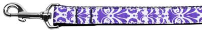 Dog & Cat Nylon Leash, "Damask"