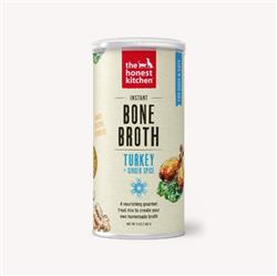 The Honest Kitchen Dog And Cat Instant Bone Broth Turkey 3.6oz.