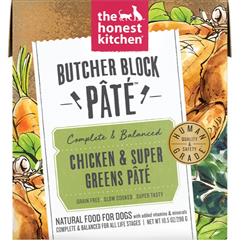Honest Kitchen Dog Butcher Block Pate Chicken And Super Grains 10.5oz. (Case of 6)