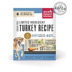 The Honest Kitchen Dog Limited Ingredient Grain Free Turkey 10 Lbs. Box