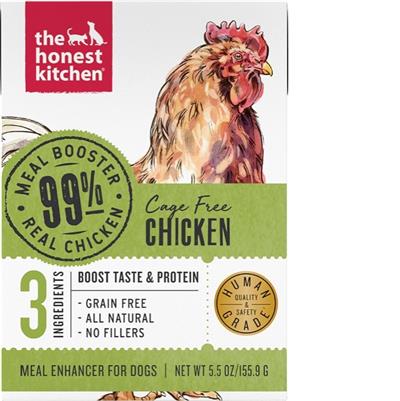 The Honest Kitchen Dog 99% Turkey Meal Booster Wet Dog Food 5.5oz. Carton (Case of 12)