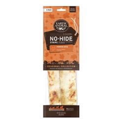 Earth Animal Dog No-Hide Strips Pumpkin Spice 4 Pack