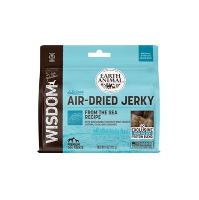 Earth Animal Dog Wisdom Air-Dried Jerky From The Sea 4 oz.