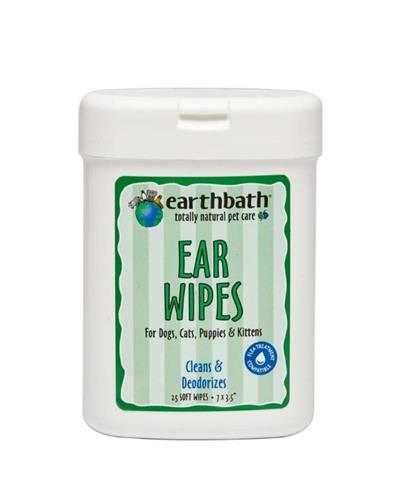 Earthbath Ear Wipes Counter Display 1ea/25 ct