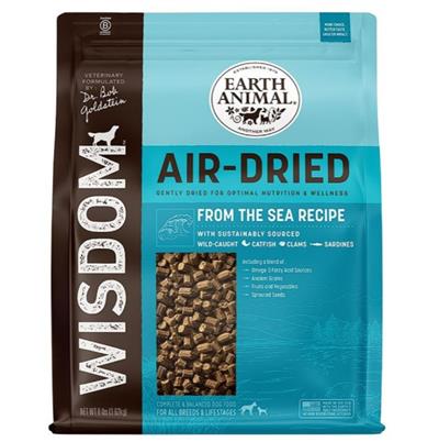 Earth Animal Dog Wisdom Air-Dried From The Sea 8 Lb