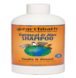 Earthbath Oatmeal & Aloe Shampoo, Vanilla & Almond 1ea/16 oz