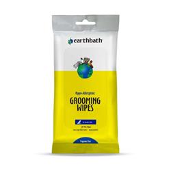 Earthbath Hypo-Allergenic Grooming Wipes, Fragrance Free 1ea/30 ct