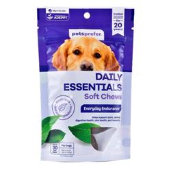 Pets Prefer Daily Essentials Soft Chews for Dogs 30 count