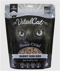 Vital Essentials Freeze Dried Feline Rabbit - Nibblets 12oz.