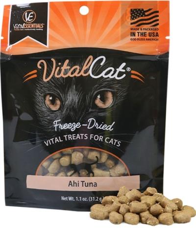 Vital Essential Cat Freeze Dried Treat Ahi Tuna 1.1oz.