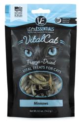 Vital Essentials Fd Vital Treats - Minnows 0.5Oz