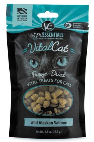 Vital Essentials Fd Vital Treats - Wild Alaskan Salmon 1.1Oz