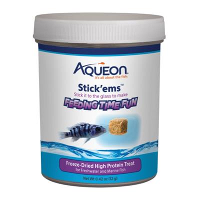 Aqueon Stick'ems Freeze-Dried High Protein Treat 1ea/0.42 oz