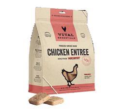 Vital Essentials Dog Freeze-Dried Mini Patties Chicken 14oz.