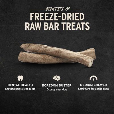 Vital Essentials® RAW BAR Freeze-Dried Raw Bully Stick Dog Treat, 0.5 oz