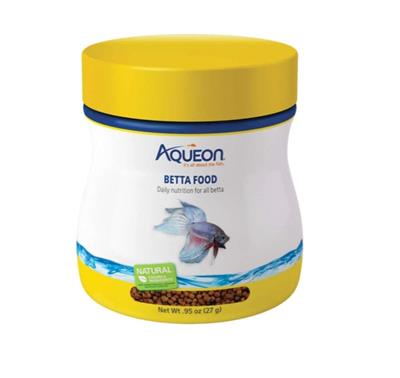 Aqueon Betta Fish Food Floating Pellet, 1ea/.95 oz