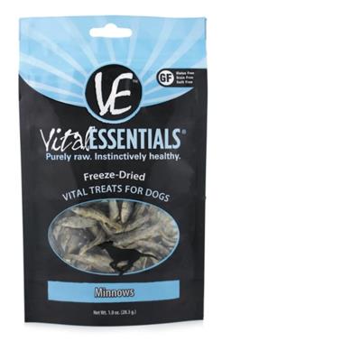 Vital Essentials Fd Vital Treats Minnows 1oz.