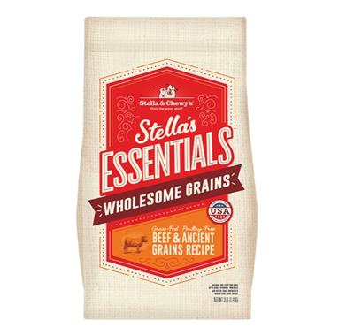 Stella & Chewy's Dog Essential Beef & Ancestrial Grains 3Lb