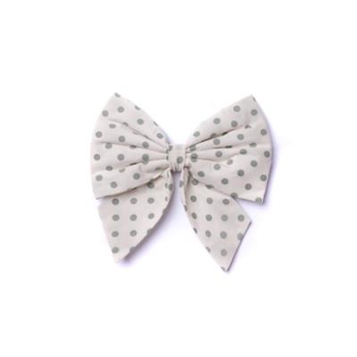 Sailor Bow - Polka Dot Green