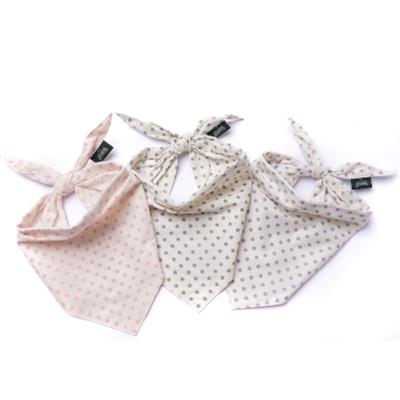 Polka Dot Pink Dog Bandana