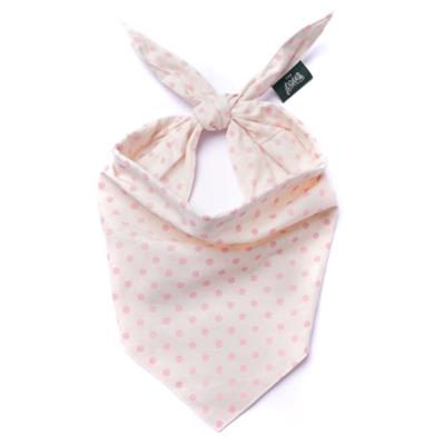 Polka Dot Pink Dog Bandana