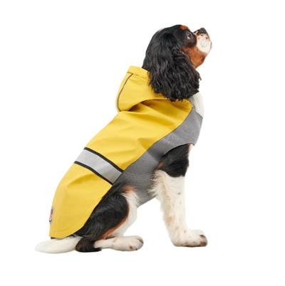 Goo-Eez Reflective Hooded Raincoat Yellow/Gray XXSmall