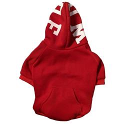 Ethical Products Cosmo Woof Hoodie Red X-Large
