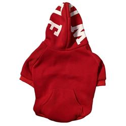 Ethical Products Cosmo Woof Hoodie Red Small