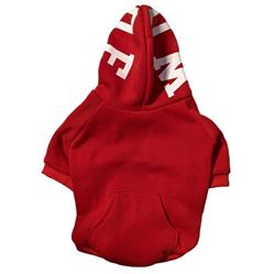 Ethical Products Cosmo Woof Hoodie Red X-Small