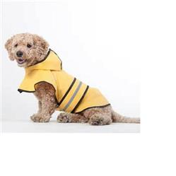 Fashion Pet Rainy Day Slicker Yellow 1ea/MD