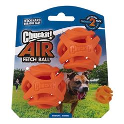 Chuckit Dog Air Fetch Ball Medium - 2 Pack