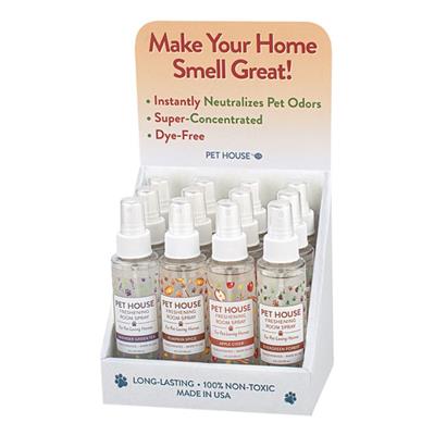 Pet House Seasonal Spray 12 Pc Display