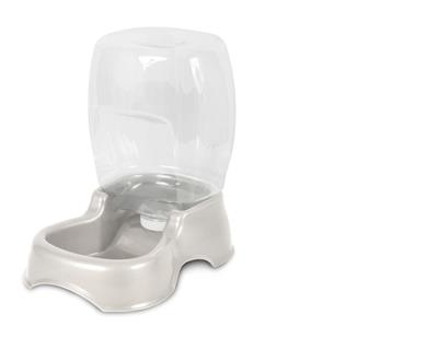 Petmate Pet Cafe Waterer Pearl Silver 1ea/MD