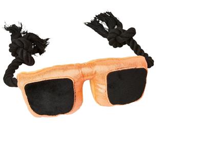 Ethical Products Cosmo Sunglasses Plush Dog Toy 8in