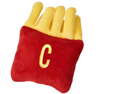 Ethical Products Cosmo French Fries Plush Dog Toy 5in