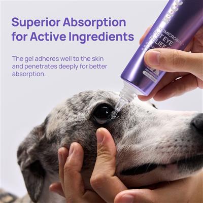 HICC Pet® Antimicrobial Pet Eye Relief Gel for Dogs & Cats, 2 fl oz.