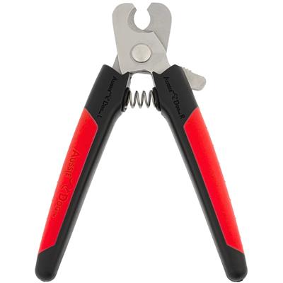 Nail Trimmer Black and Red Large by Aussie Dog