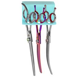 Secure Stick 3 Shear Holder Aqua by PetStore.Direct