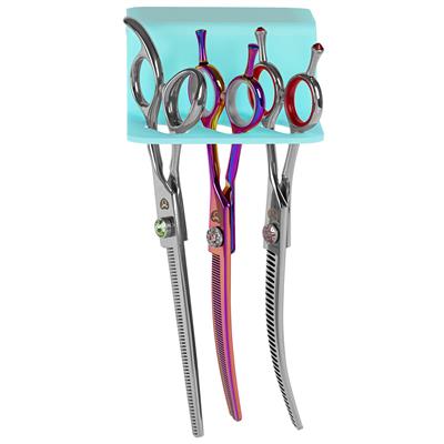 Secure Stick 3 Shear Holder Aqua by PetStore.Direct