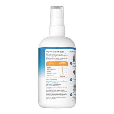 Tropiclean Homevet Dog & Cat Itch And Allergy Spray 8oz.