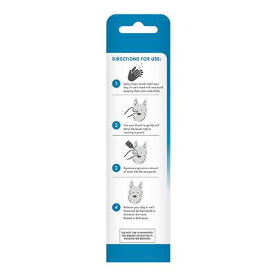 Tropiclean Homevet Dog & Cat Soothing Eye Wash 4oz.