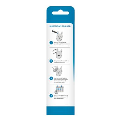 Tropiclean Homevet Dog Medicated Ear Drops 2oz.