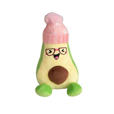 Avocado in Winter Hat