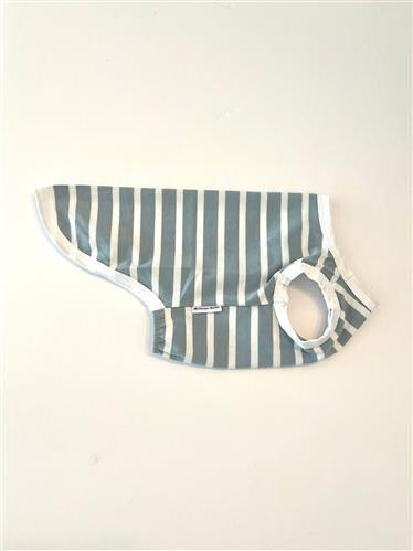 Striped Dog Tank Blue Stripes