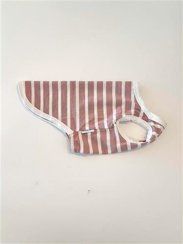 Striped Dog Tank Blue Stripes