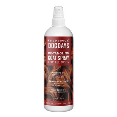 DOGDAYS Leave-In Detangling Spray — Hydrating, Frizz-Control Formula for All Coat Types