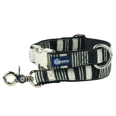 Modern Farmhouse Black Velvet Essential Dog Collar