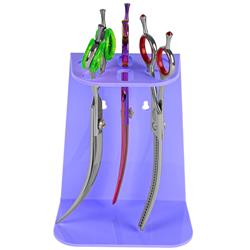 6 Scissor Tabletop and Wall Mount Holder Lavender by PetStore.Direct
